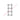 Platte Quadrat 1x3 Segment 1.0mm  Ti Mini Multi Grid (68.72.63)