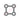 Platte Quadrat 1 Segment Low Prof 9x9mm  Ti Mikro Multi Grid (68.93.49A)